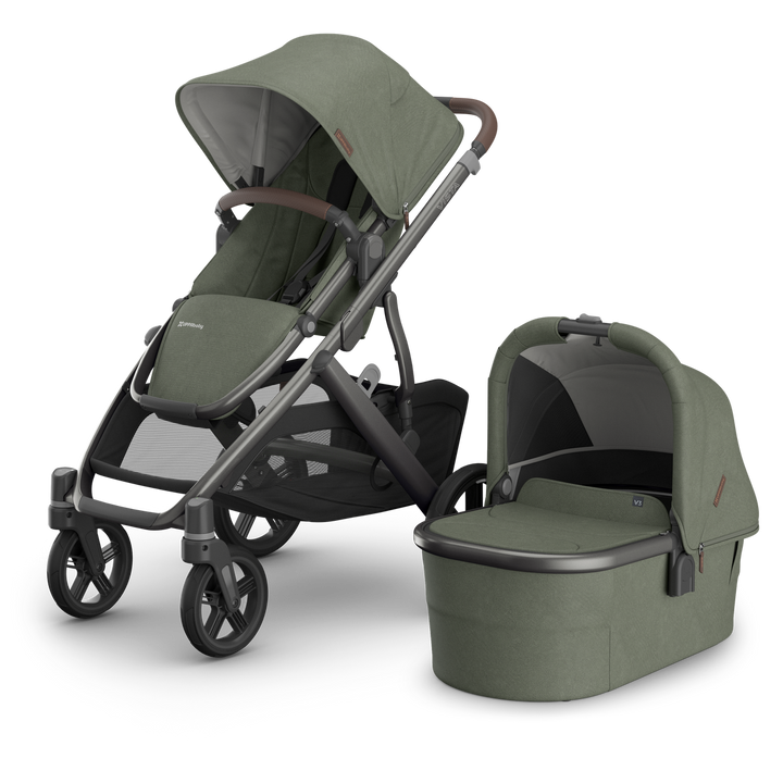 Uppababy VISTA V3 Pushchair & Pram, Evelyn