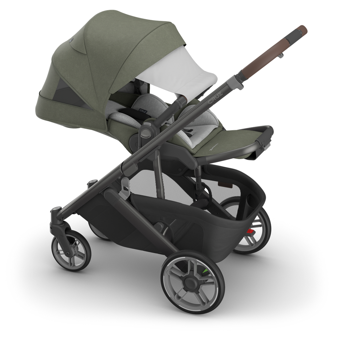 Uppababy CRUZ V3 Pushchair & Newborn Infant Cover, Evelyn