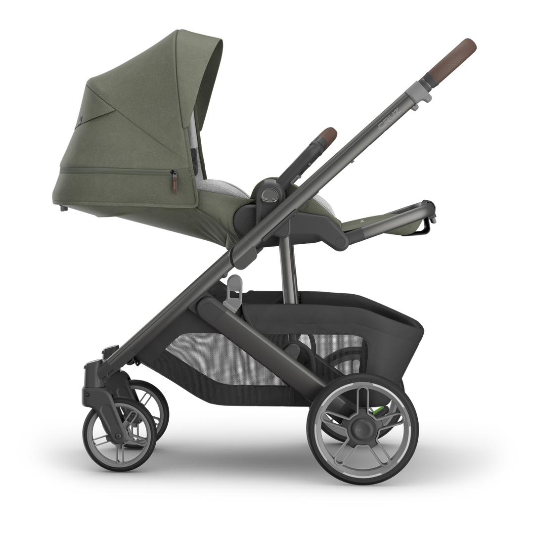 Uppababy CRUZ V3 Pushchair & Newborn Infant Cover, Evelyn