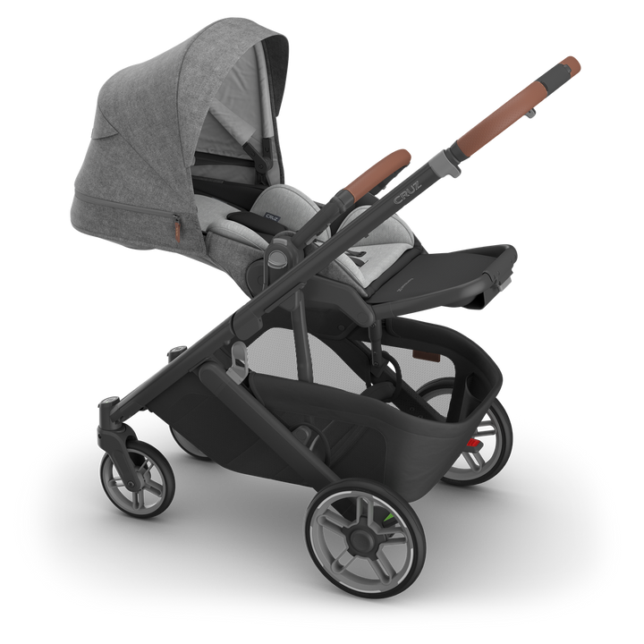 Uppababy CRUZ V3 Pushchair & Newborn Infant Cover, Greyson
