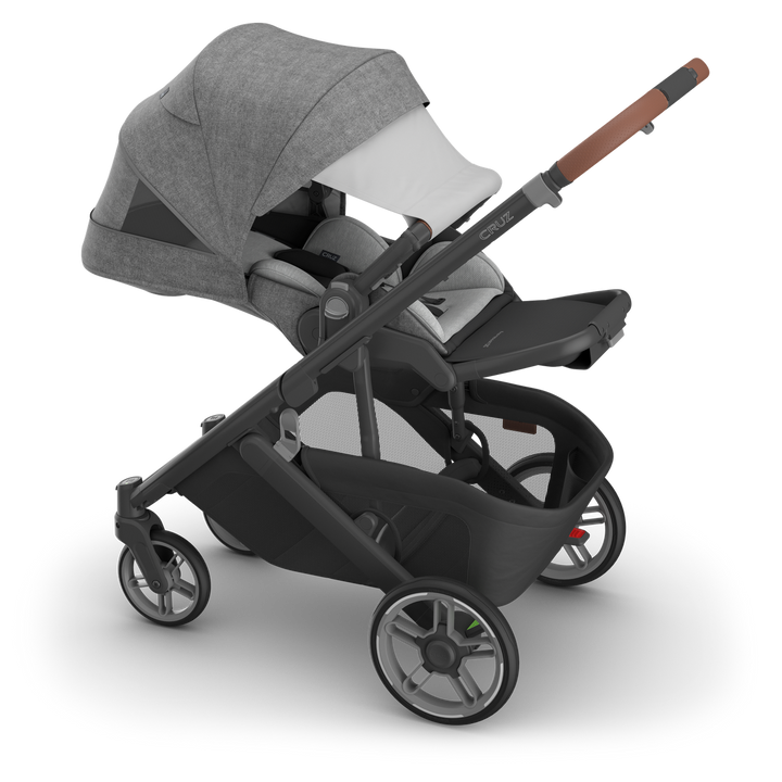 Uppababy CRUZ V3 Pushchair & Newborn Infant Cover, Greyson