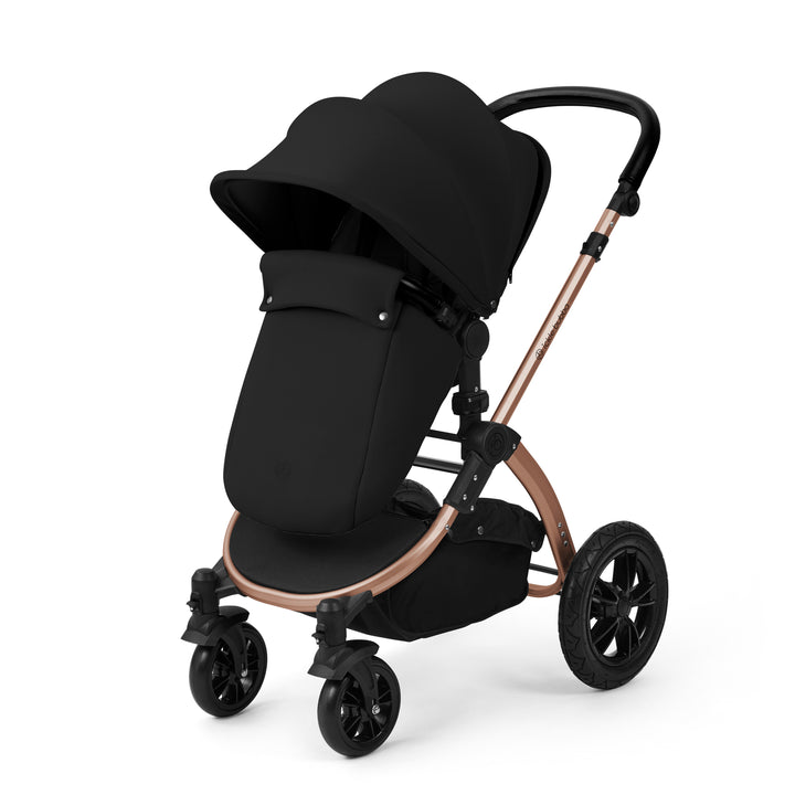 Ickle Bubba Stomp Luxe 2 in 1 Pram Bundle, Midnight / Bronze - image 6