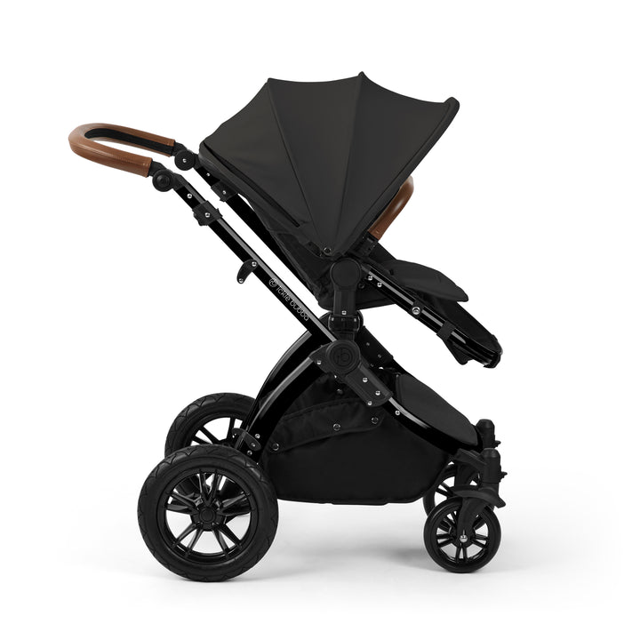 Ickle Bubba Stomp Luxe 2 in 1 Pram Bundle, Charcoal Grey / Black - image 7