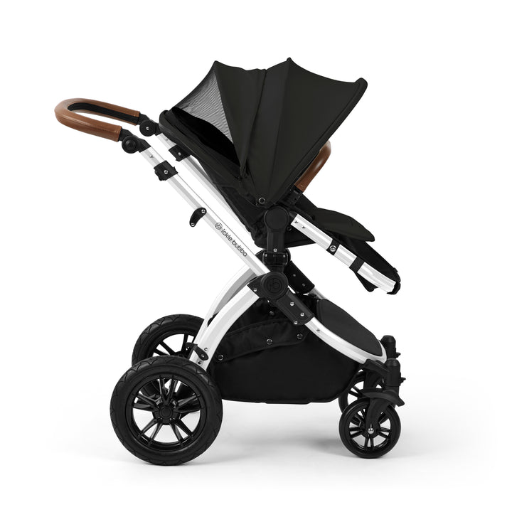 Ickle Bubba Stomp Luxe 2 in 1 Pram Bundle, Midnight / Silver - image 8