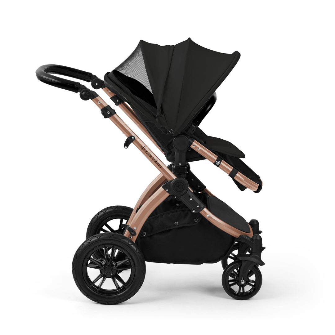 Ickle Bubba Stomp Luxe All in One Cirrus i-Size Travel System Bundle, Midnight / Bronze - image 8
