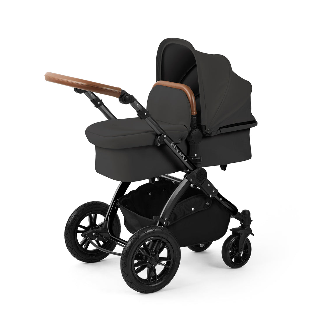 Ickle Bubba Stomp Luxe All in One Cirrus i-Size Travel System Bundle, Charcoal Grey / Black - image 2