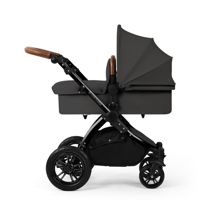 Ickle Bubba Stomp Luxe All in One Cirrus i-Size Travel System Bundle, Charcoal Grey / Black - image 3