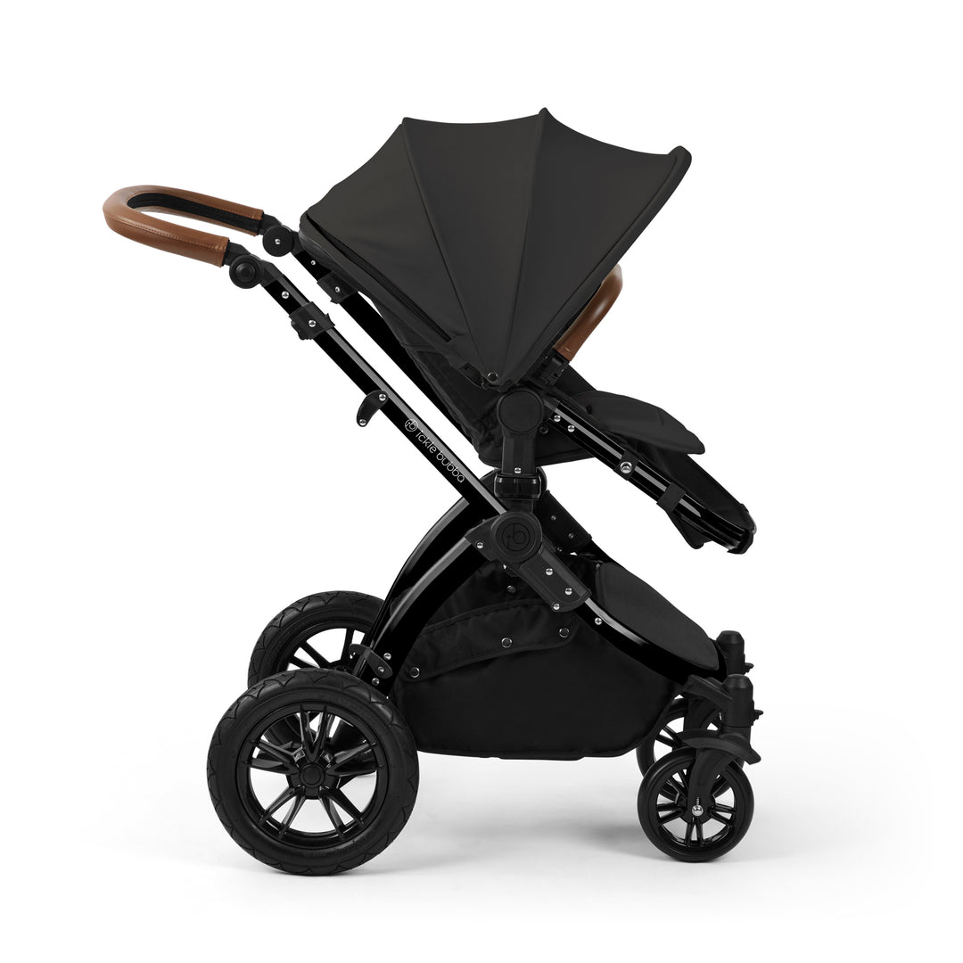 Ickle Bubba Stomp Luxe All in One Cirrus i-Size Travel System Bundle, Charcoal Grey / Black - image 7