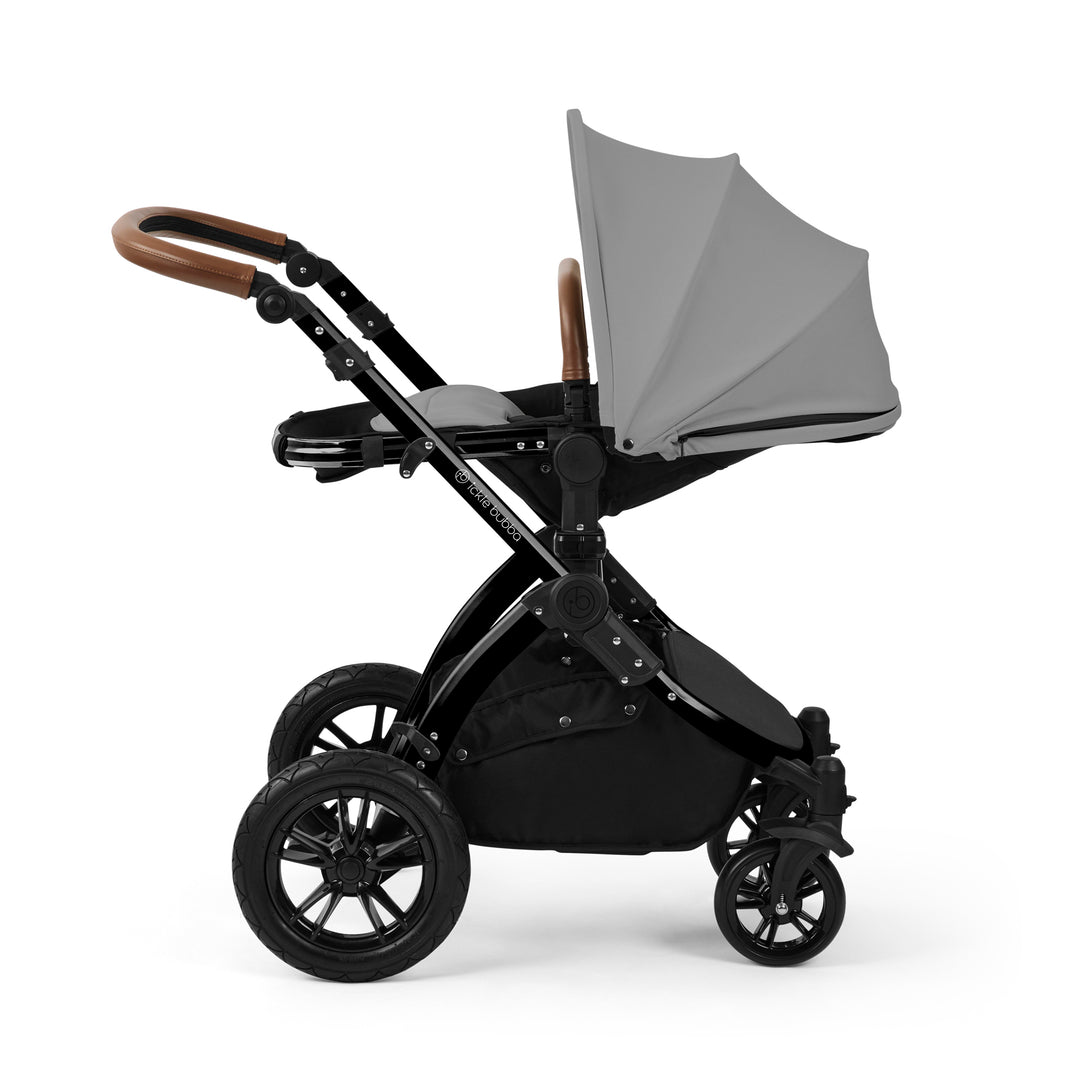 Ickle Bubba Stomp Luxe All in One Cirrus i-Size Travel System Bundle, Pearl Grey / Black - image 9
