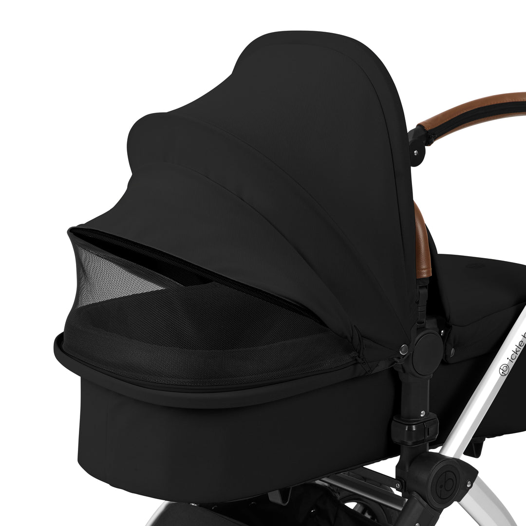 Ickle Bubba Stomp Luxe All in One Cirrus i-Size Travel System Bundle, Midnight / Silver - image 16