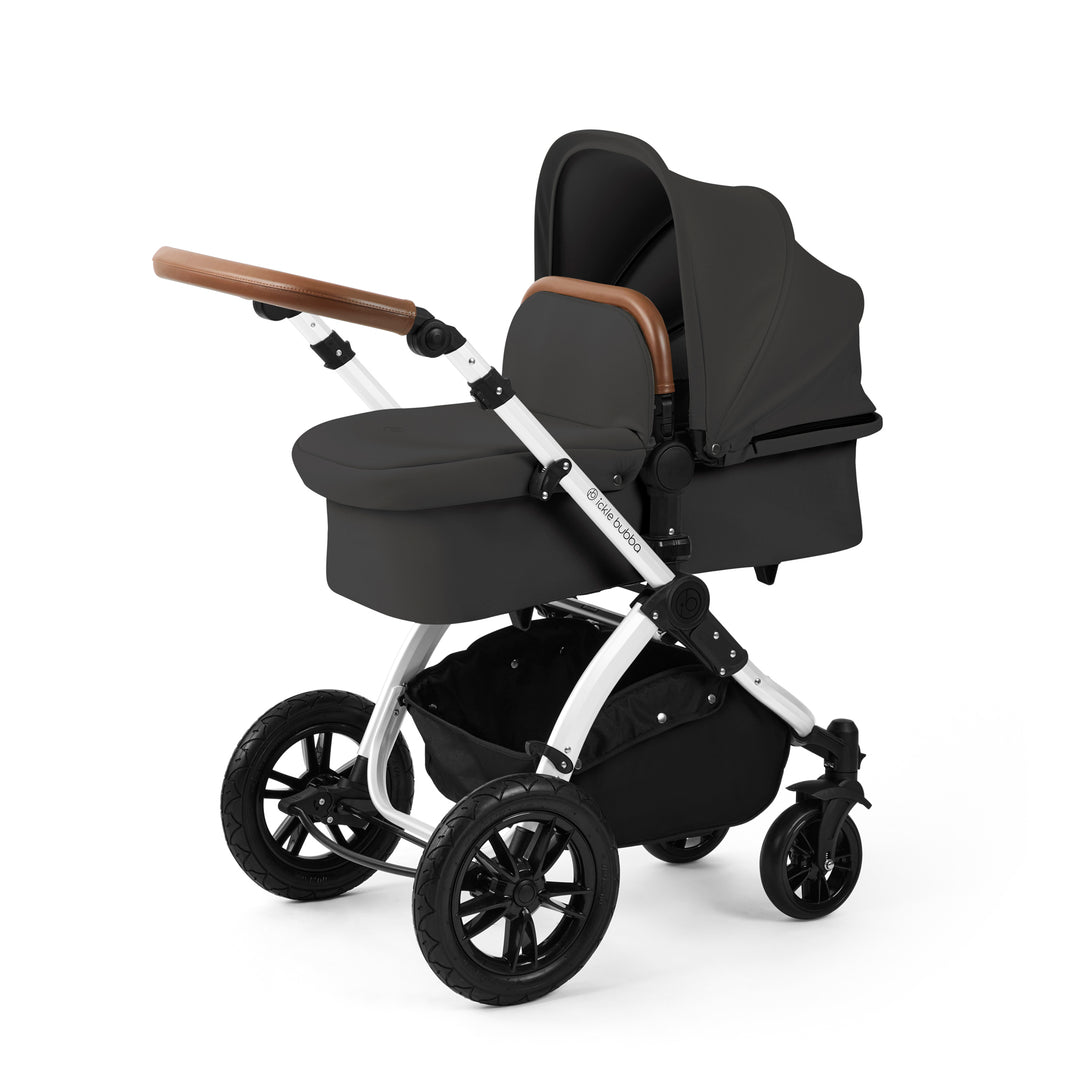 Ickle Bubba Stomp Luxe All in One Cirrus i-Size Travel System Bundle, Charcoal Grey / Silver - image 2