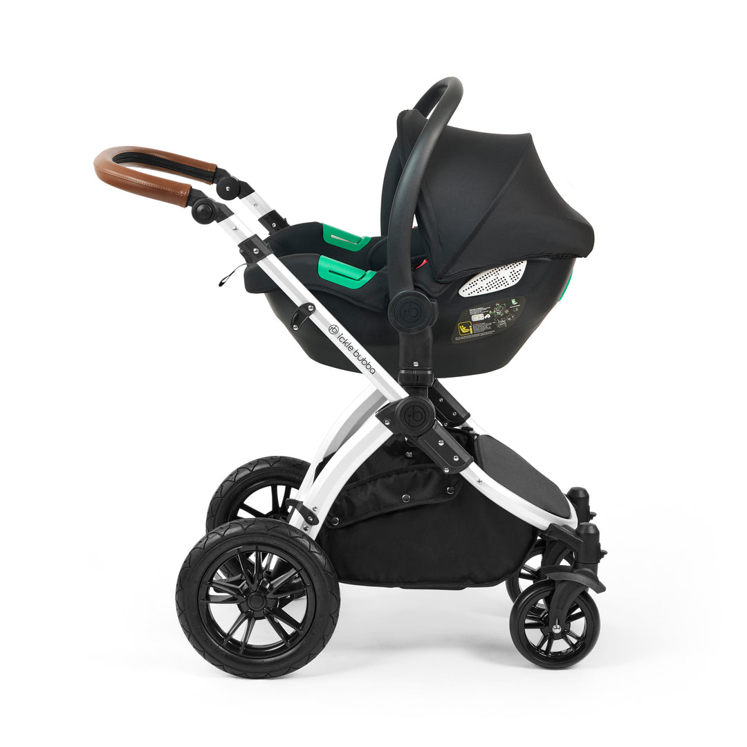 Ickle Bubba Stomp Luxe All in One Cirrus i-Size Travel System Bundle, Charcoal Grey / Silver - image 10