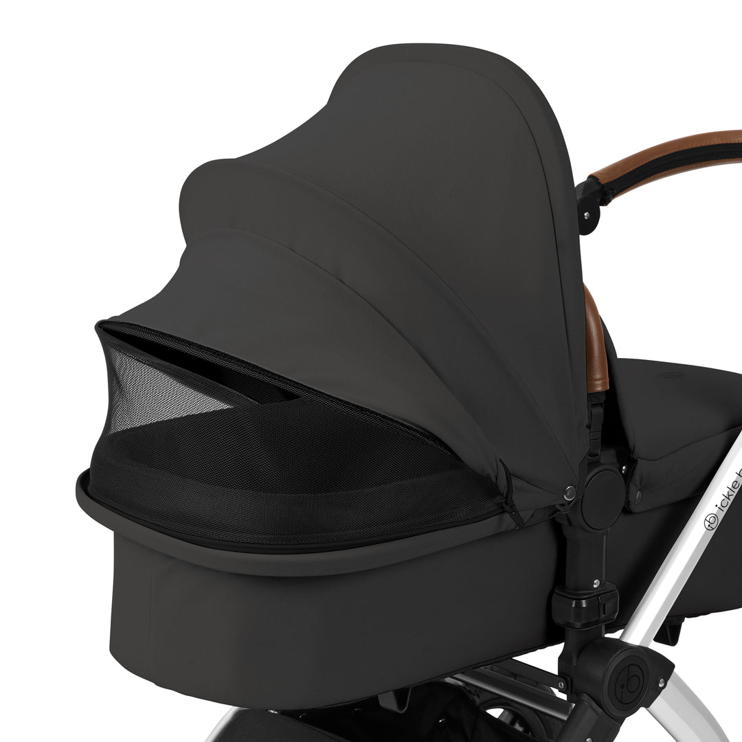 Ickle Bubba Stomp Luxe All in One Cirrus i-Size Travel System Bundle, Charcoal Grey / Silver - image 16