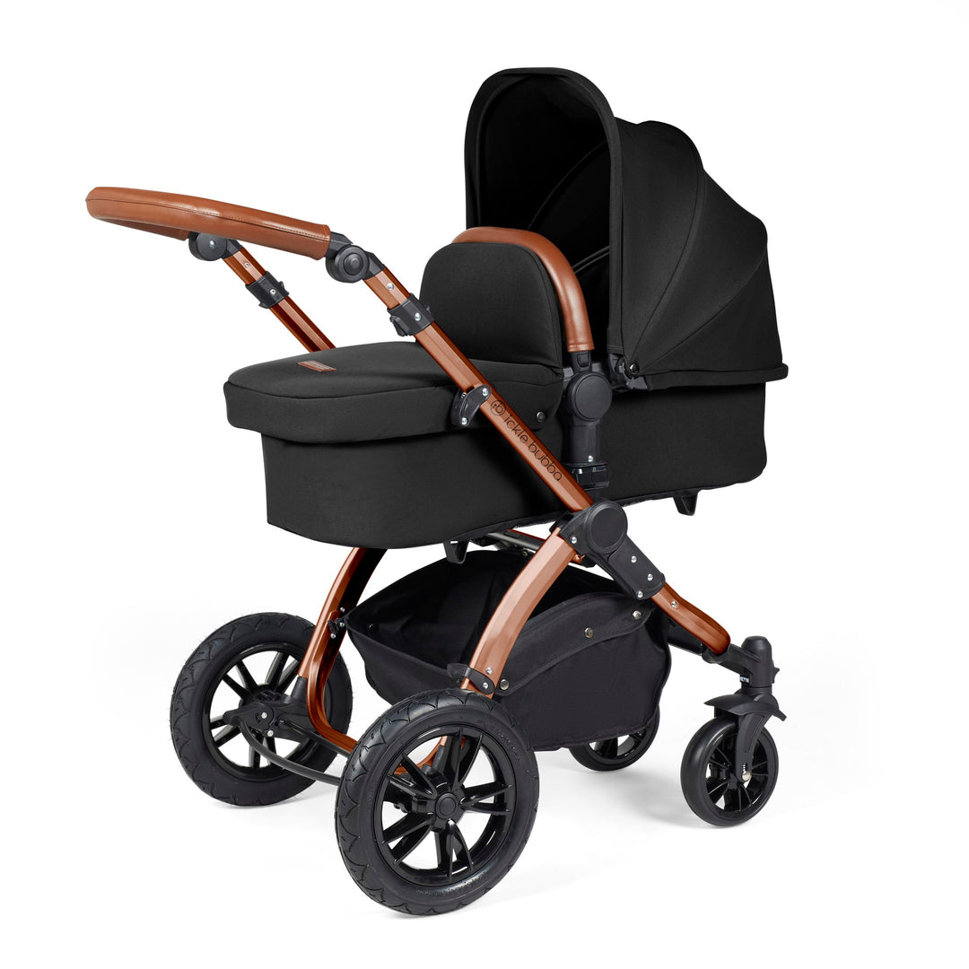 Ickle Bubba Stomp Luxe 12 Piece Nimbus i-Size Travel System Bundle, Midnight / Bronze - image 2