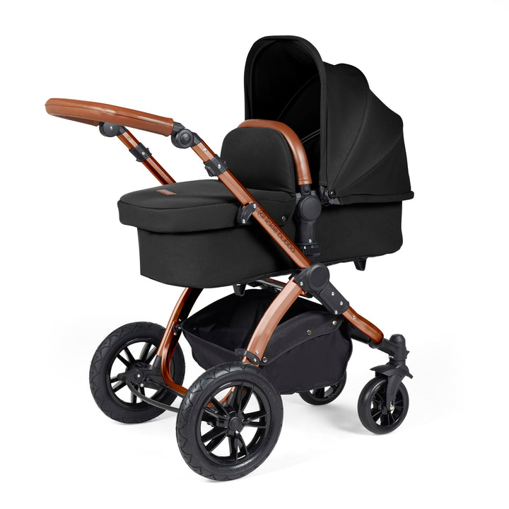 Ickle Bubba Stomp Luxe 12 Piece Nimbus i-Size Travel System Bundle, Midnight / Bronze - image 2