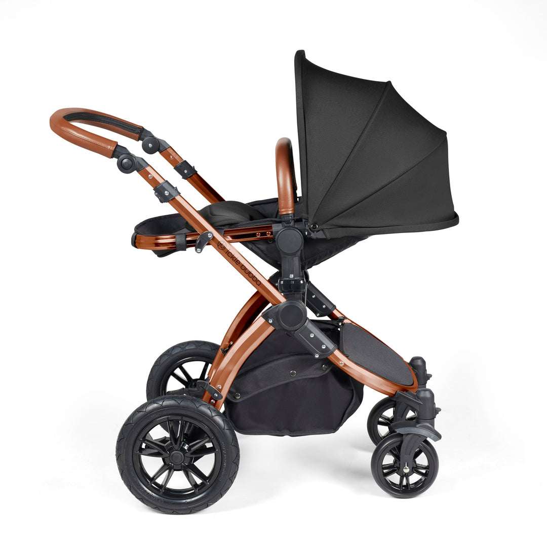 Ickle Bubba Stomp Luxe 12 Piece Nimbus i-Size Travel System Bundle, Midnight / Bronze - image 8