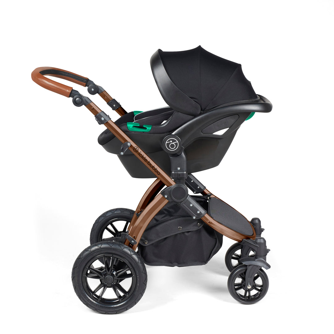 Ickle Bubba Stomp Luxe 12 Piece Nimbus i-Size Travel System Bundle, Midnight / Bronze - image 9