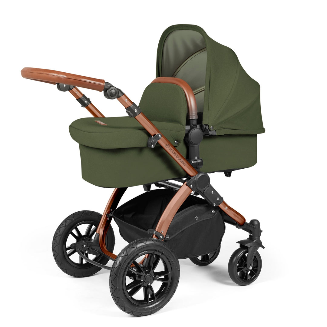 Ickle Bubba Stomp Luxe 12 Piece Nimbus i-Size Travel System Bundle, Woodland / Bronze - image 2