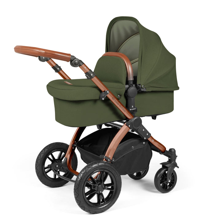 Ickle Bubba Stomp Luxe 12 Piece Nimbus i-Size Travel System Bundle, Woodland / Bronze - image 2
