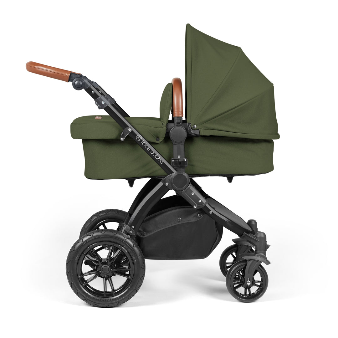Ickle Bubba Stomp Luxe 12 Piece Nimbus i-Size Travel System Bundle, Woodland / Black - image 3