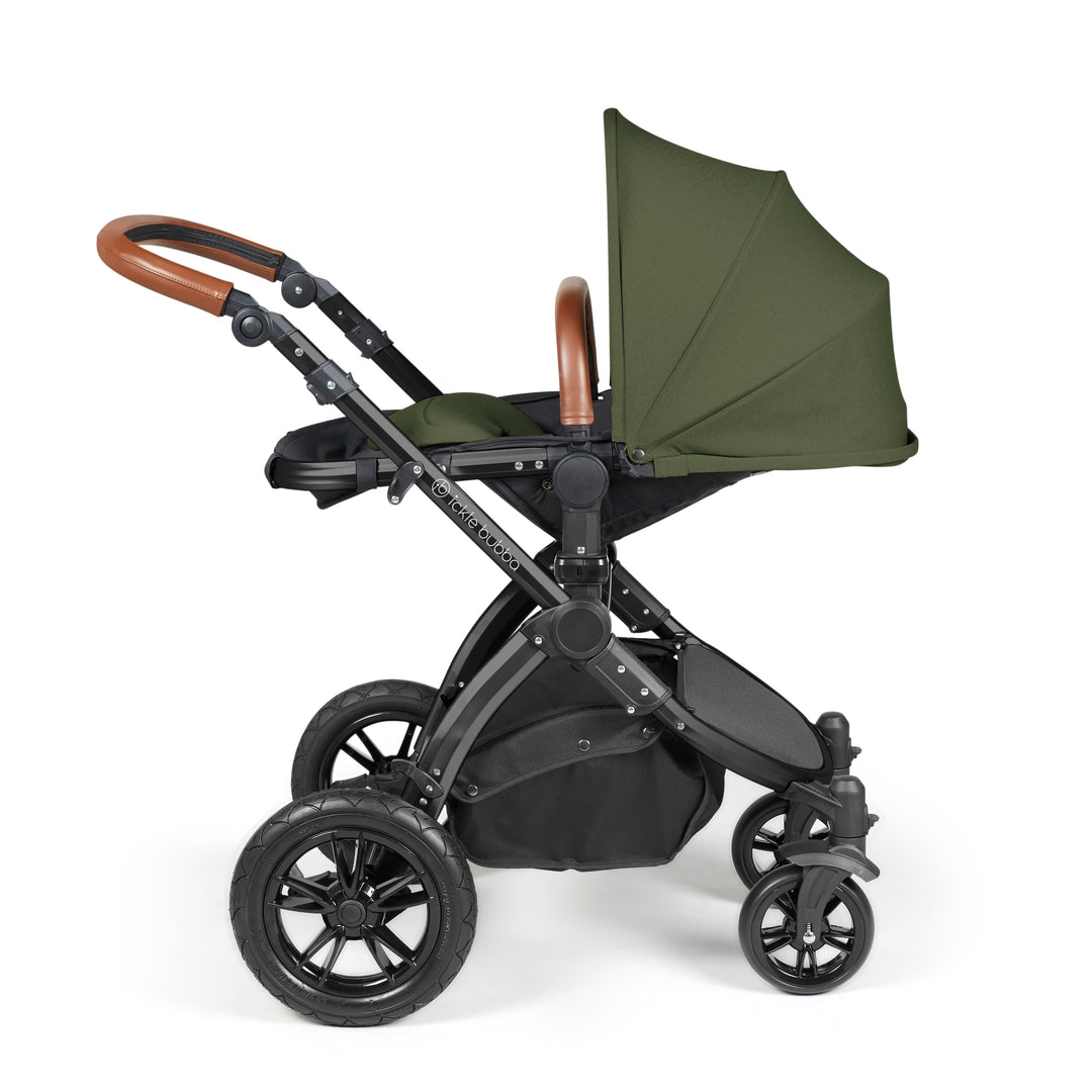 Ickle Bubba Stomp Luxe 12 Piece Nimbus i-Size Travel System Bundle, Woodland / Black - image 7