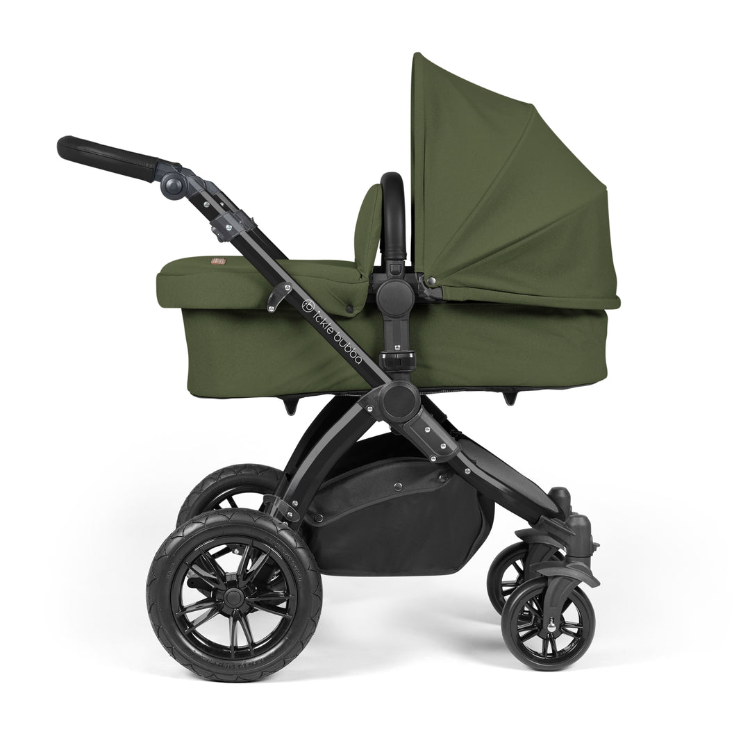 Ickle Bubba Stomp Luxe 12 Piece Nimbus i-Size Travel System Bundle, Woodland / Black - image 3