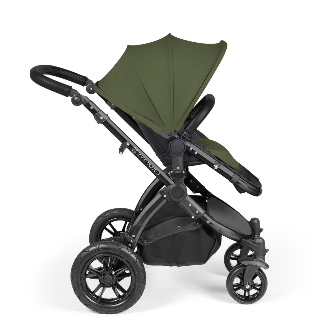 Ickle Bubba Stomp Luxe 12 Piece Nimbus i-Size Travel System Bundle, Woodland / Black - image 7