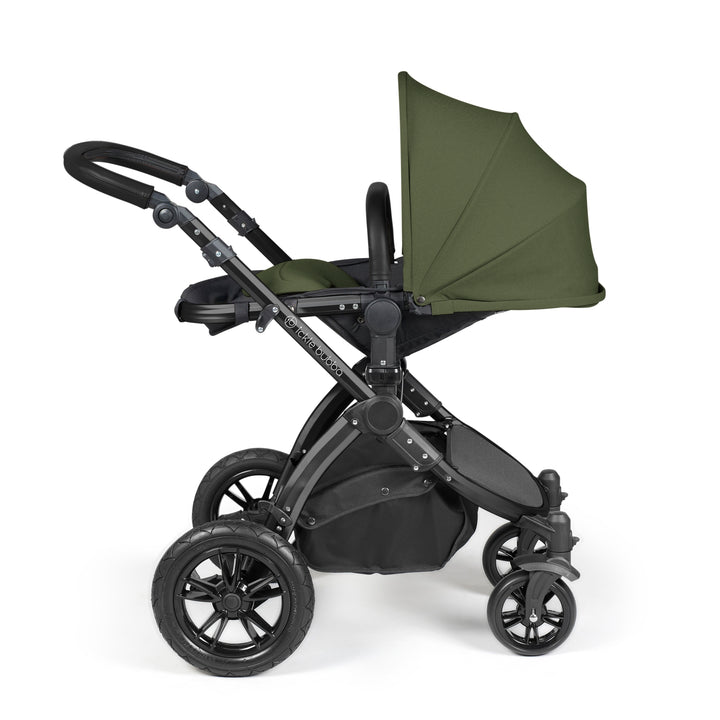 Ickle Bubba Stomp Luxe 12 Piece Nimbus i-Size Travel System Bundle, Woodland / Black - image 8