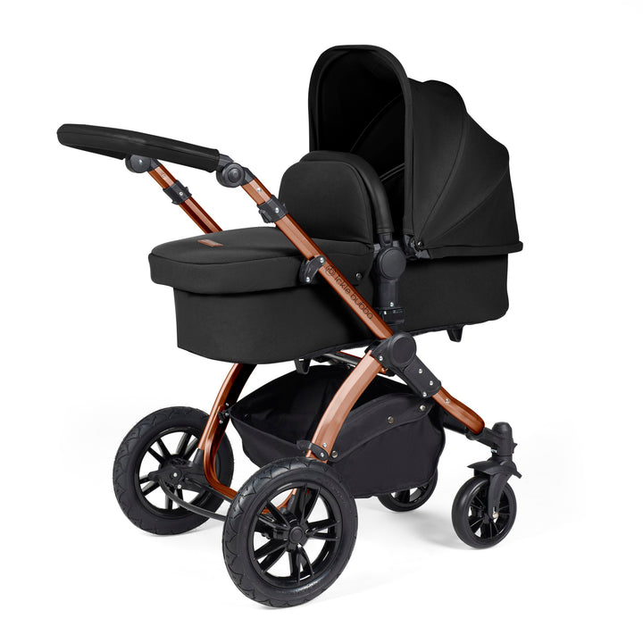 Ickle Bubba Stomp Luxe 12 Piece Nimbus i-Size Travel System Bundle, Midnight / Bronze - image 2