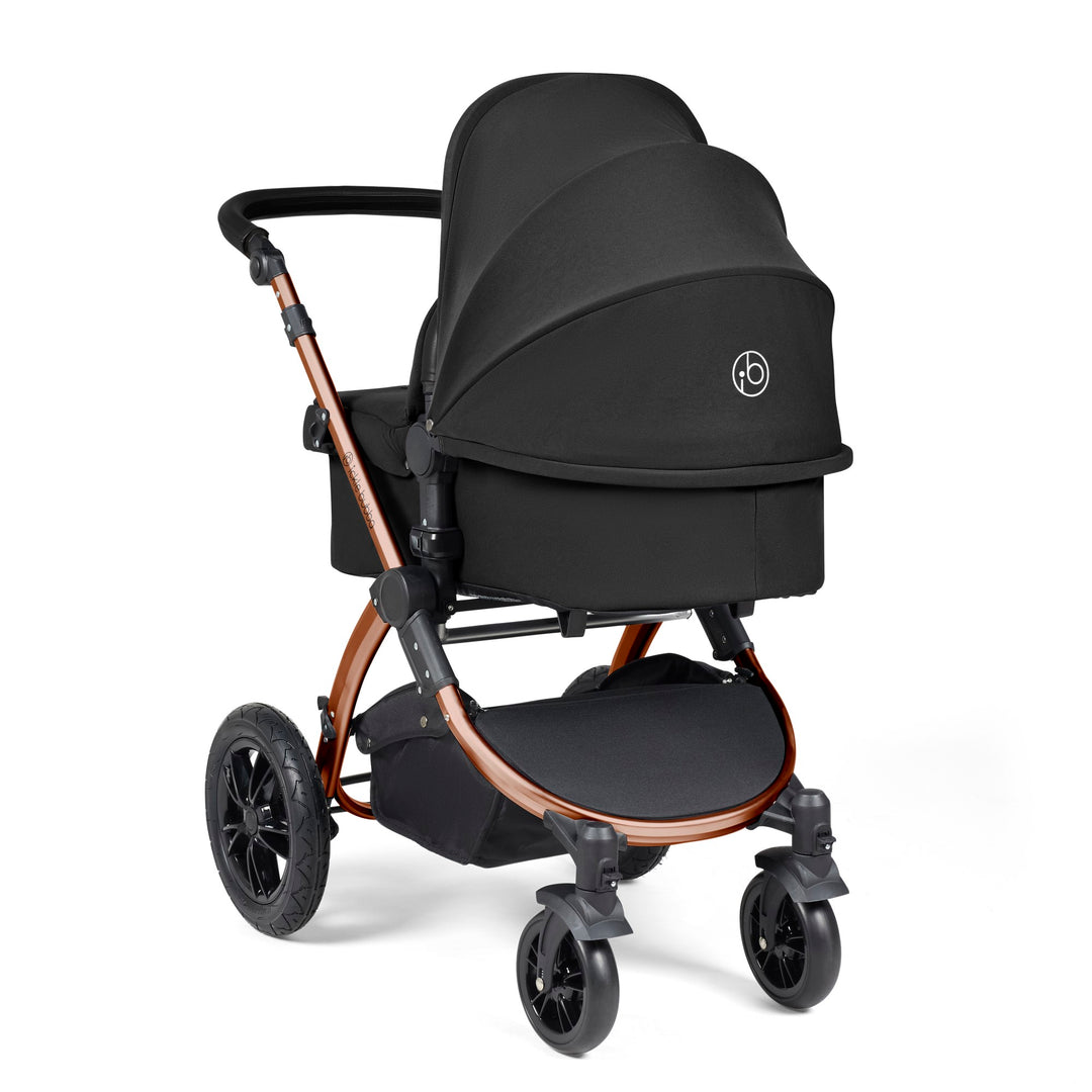 Ickle Bubba Stomp Luxe 12 Piece Nimbus i-Size Travel System Bundle, Midnight / Bronze - image 4