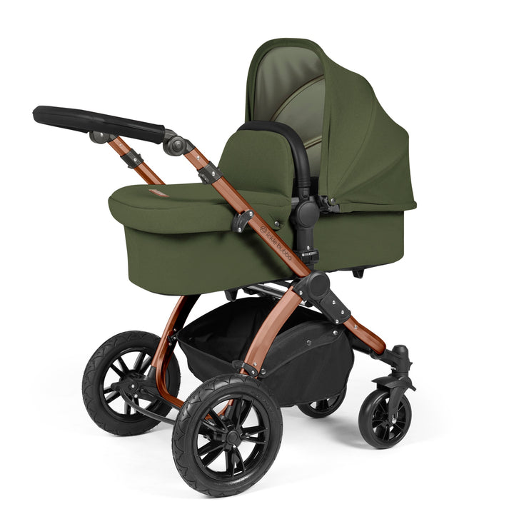Ickle Bubba Stomp Luxe 12 Piece Nimbus i-Size Travel System Bundle, Woodland / Bronze - image 2