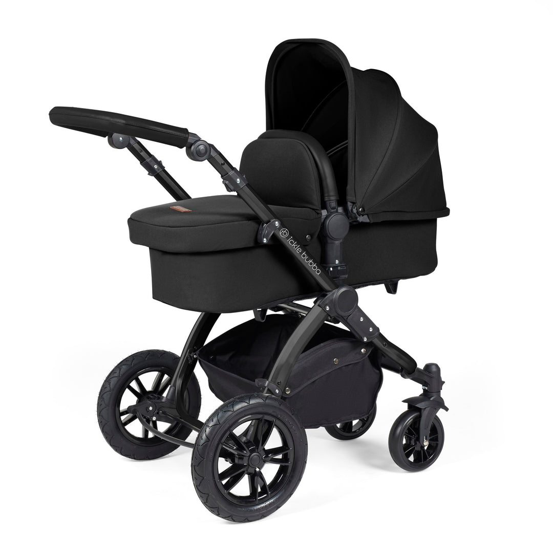 Ickle Bubba Stomp Luxe 12 Piece Nimbus i-Size Travel System Bundle, Midnight / Black - image 2