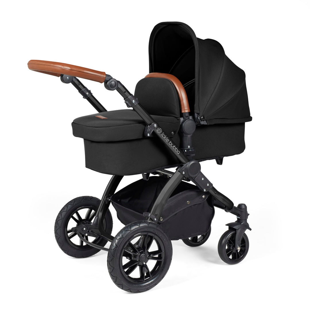 Ickle Bubba Stomp Luxe 12 Piece Nimbus i-Size Travel System Bundle, Midnight / Black - image 2