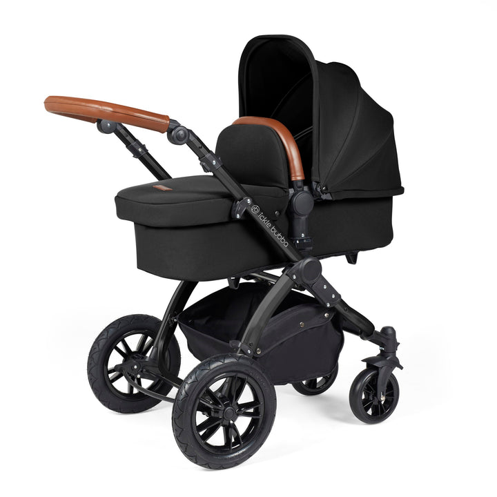 Ickle Bubba Stomp Luxe 12 Piece Nimbus i-Size Travel System Bundle, Midnight / Black - image 2