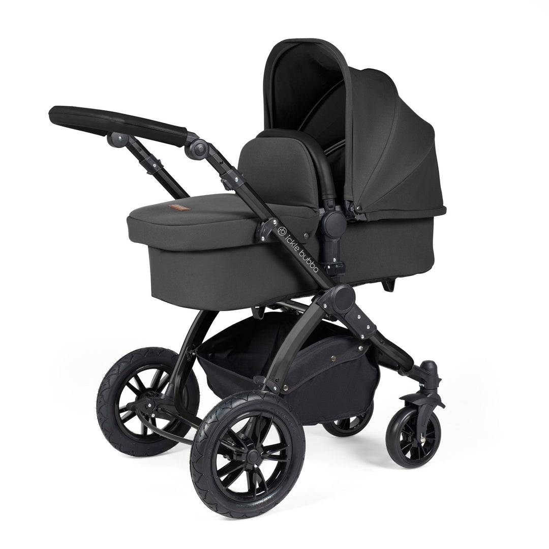 Ickle Bubba Stomp Luxe 12 Piece Nimbus i-Size Travel System Bundle, Charcoal Grey / Black - image 2
