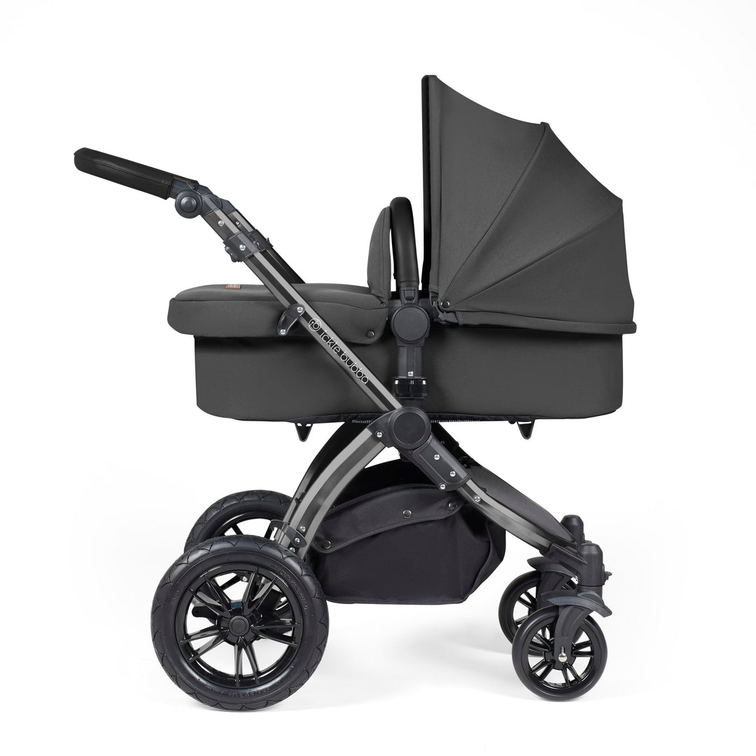 Ickle Bubba Stomp Luxe 12 Piece Nimbus i-Size Travel System Bundle, Charcoal Grey / Black - image 3