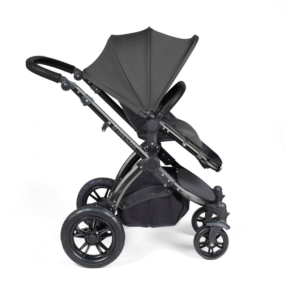 Ickle Bubba Stomp Luxe 12 Piece Nimbus i-Size Travel System Bundle, Charcoal Grey / Black - image 7