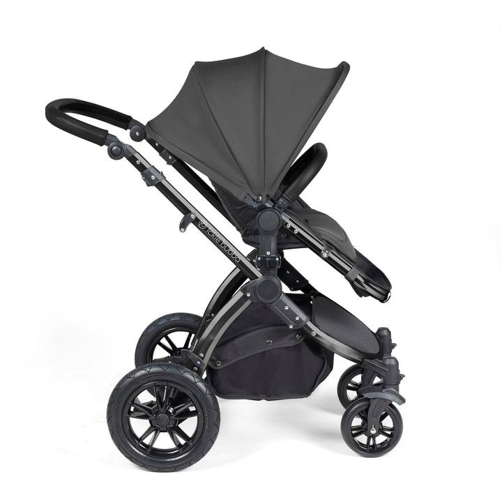 Ickle Bubba Stomp Luxe 12 Piece Nimbus i-Size Travel System Bundle, Charcoal Grey / Black - image 7