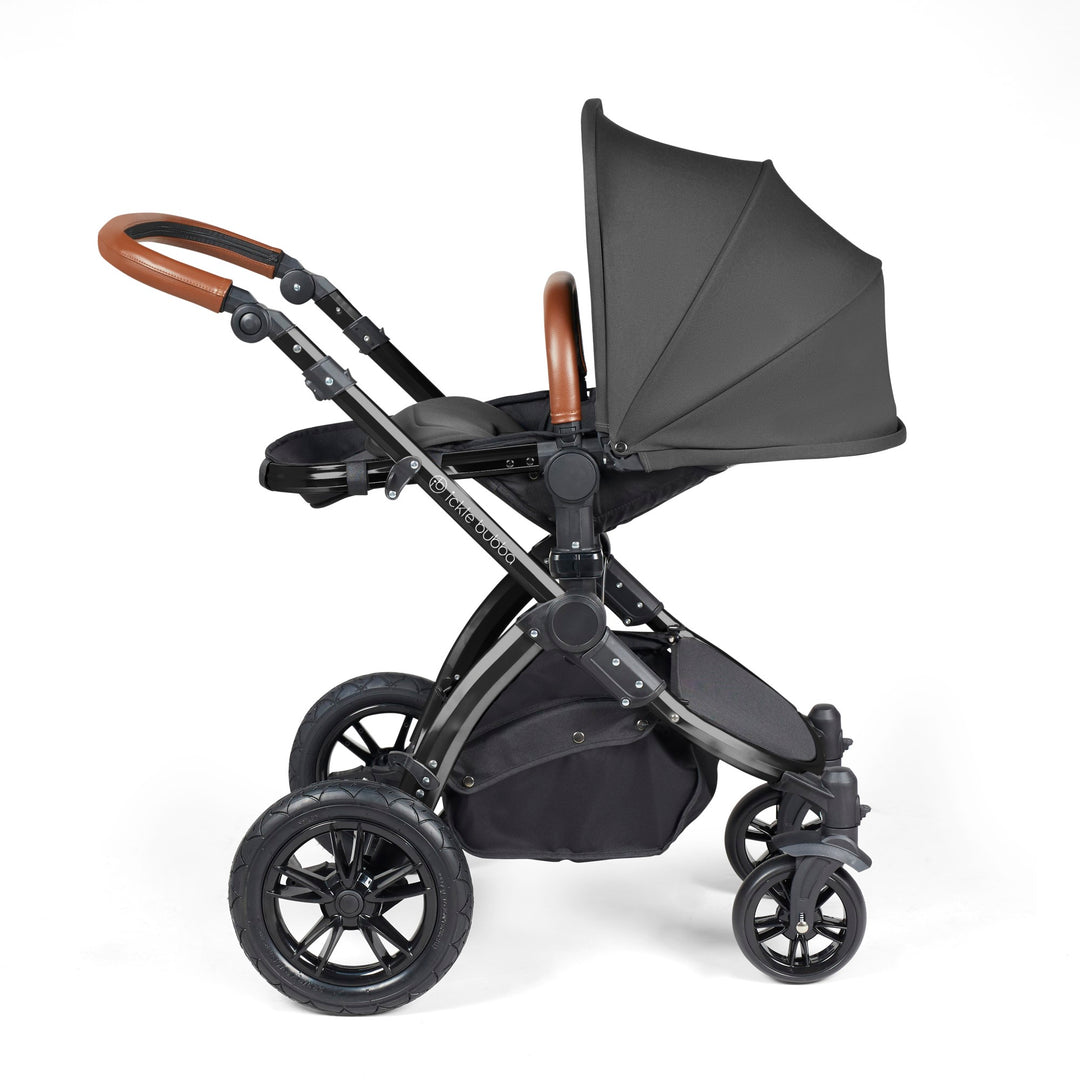 Ickle Bubba Stomp Luxe 12 Piece Nimbus i-Size Travel System Bundle, Charcoal Grey / Black - image 8