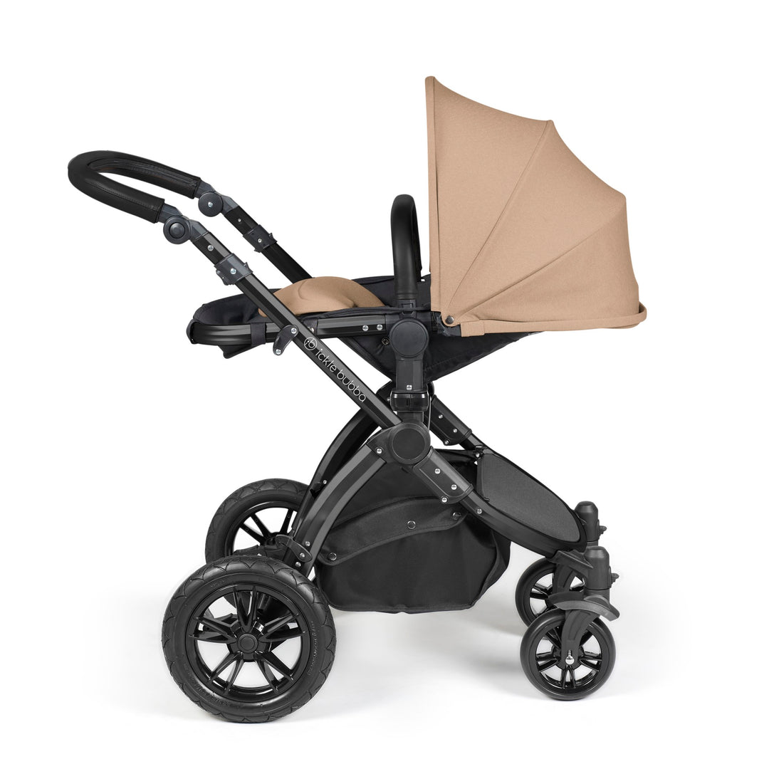 Ickle Bubba Stomp Luxe 12 Piece Nimbus i-Size Travel System Bundle, Desert / Black - image 8
