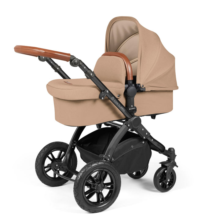 Ickle Bubba Stomp Luxe 12 Piece Nimbus i-Size Travel System Bundle, Desert / Black - image 2