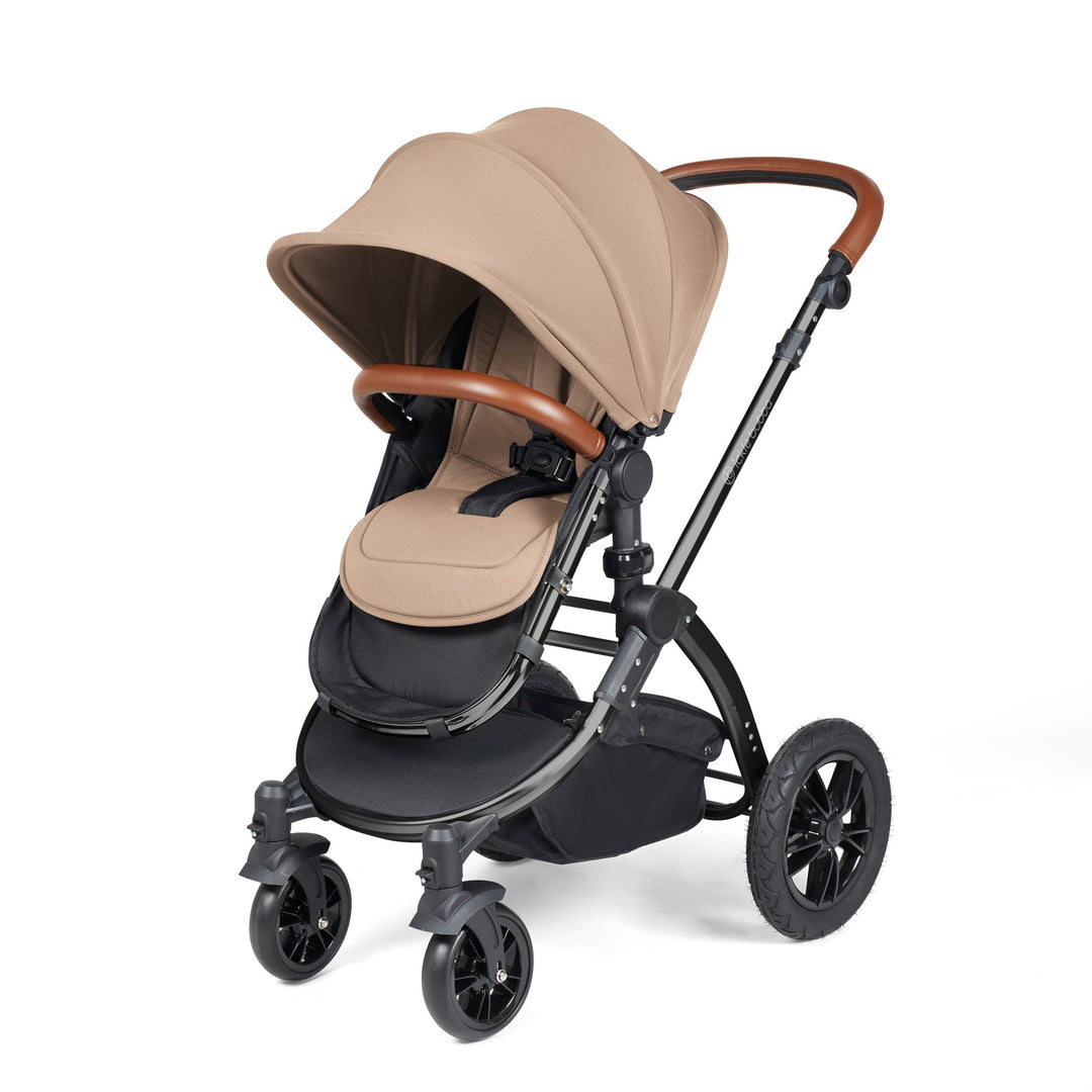 Ickle Bubba Stomp Luxe 12 Piece Nimbus i-Size Travel System Bundle, Desert / Black - image 5