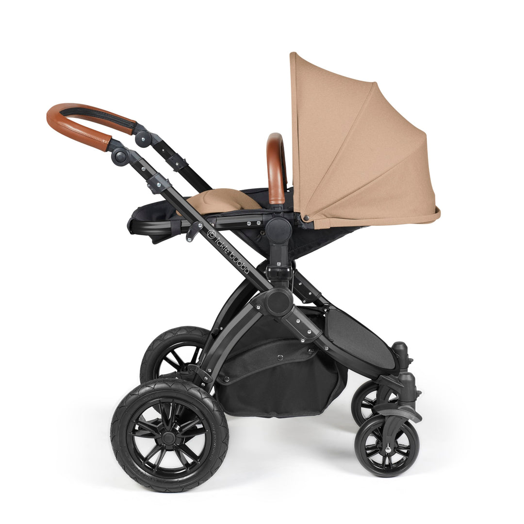 Ickle Bubba Stomp Luxe 12 Piece Nimbus i-Size Travel System Bundle, Desert / Black - image 8