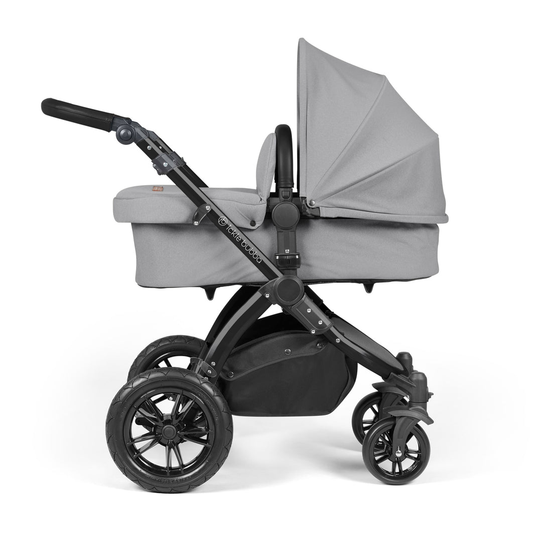 Ickle Bubba Stomp Luxe 12 Piece Nimbus i-Size Travel System Bundle, Pearl Grey / Black - image 3