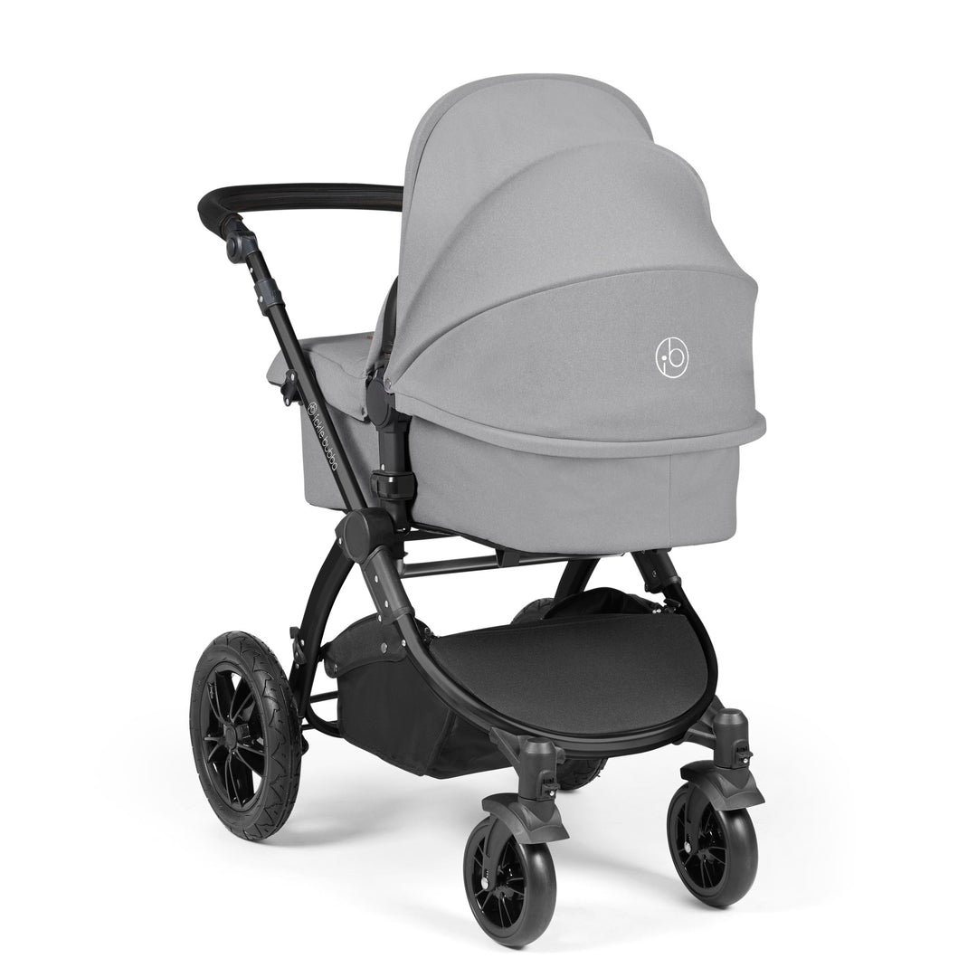 Ickle Bubba Stomp Luxe 12 Piece Nimbus i-Size Travel System Bundle, Pearl Grey / Black - image 4