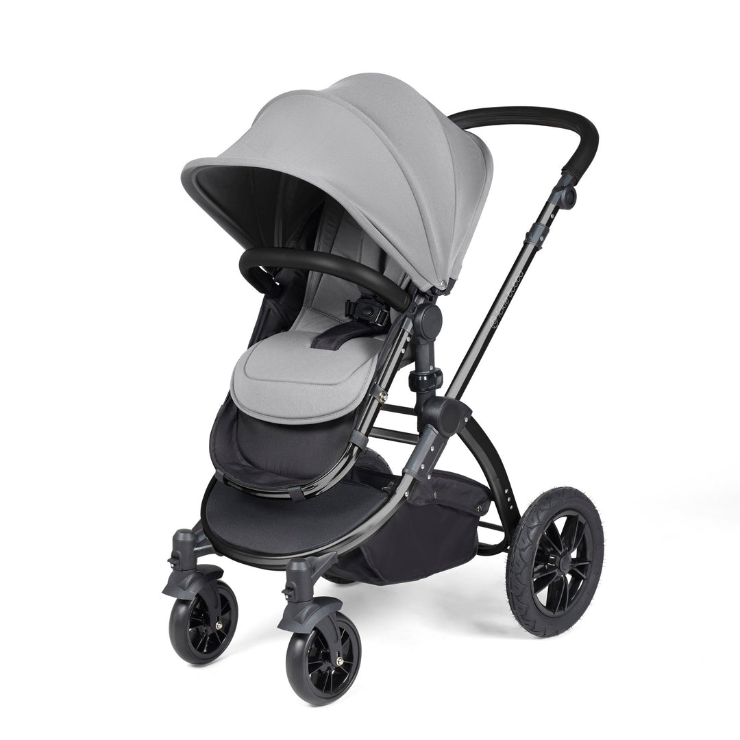 Ickle Bubba Stomp Luxe 12 Piece Nimbus i-Size Travel System Bundle, Pearl Grey / Black - image 5