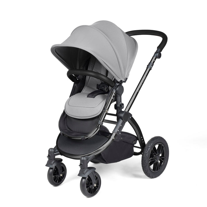 Ickle Bubba Stomp Luxe 12 Piece Nimbus i-Size Travel System Bundle, Pearl Grey / Black - image 5