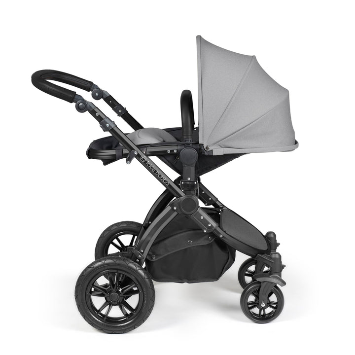 Ickle Bubba Stomp Luxe 12 Piece Nimbus i-Size Travel System Bundle, Pearl Grey / Black - image 8