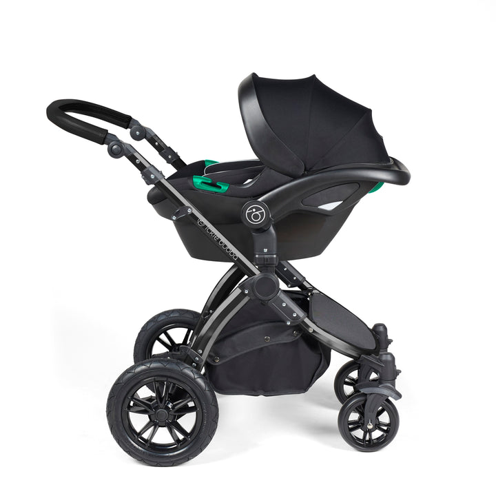 Ickle Bubba Stomp Luxe 12 Piece Nimbus i-Size Travel System Bundle, Pearl Grey / Black - image 9