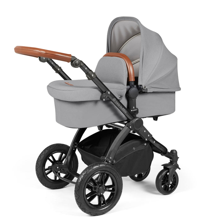 Ickle Bubba Stomp Luxe 12 Piece Nimbus i-Size Travel System Bundle, Pearl Grey / Black - image 2